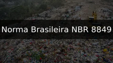Norma Brasileira NBR 8849