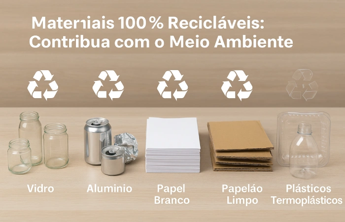Quais Materiais São 100% Recicláveis?