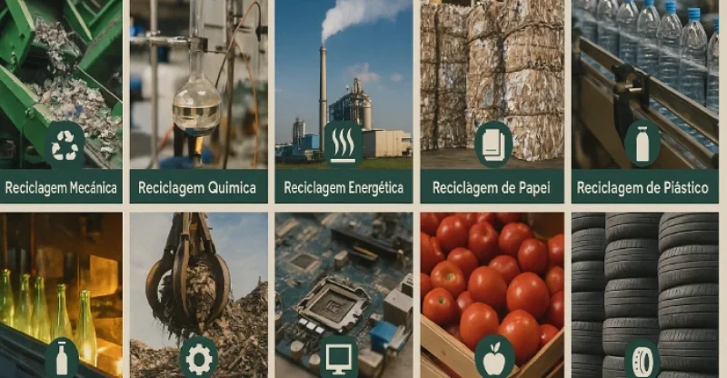 Quais São os 10 Tipos de Reciclagem?