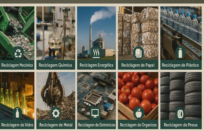 Quais São os 10 Tipos de Reciclagem?