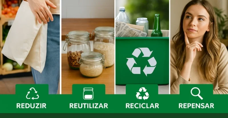 Quais São os 4R da Reciclagem?