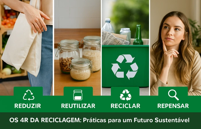 Quais São os 4R da Reciclagem?