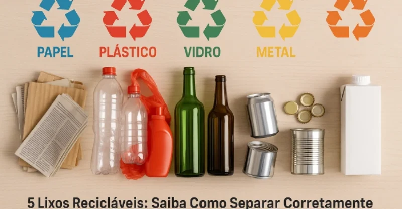 Quais São os 5 Lixos Recicláveis?