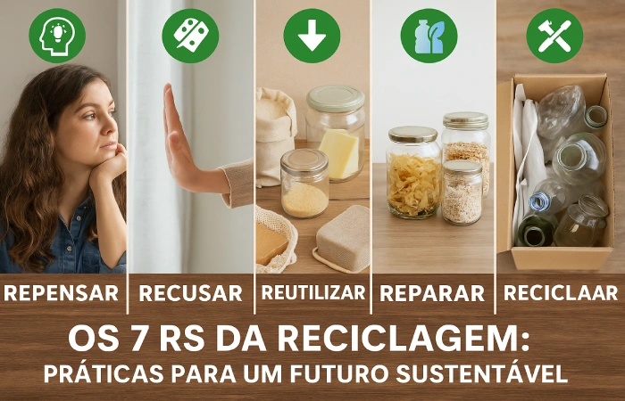 Quais são os 7 Rs da Reciclagem