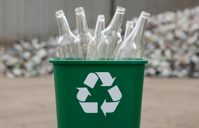 Qual é o material mais fácil de ser reciclado?